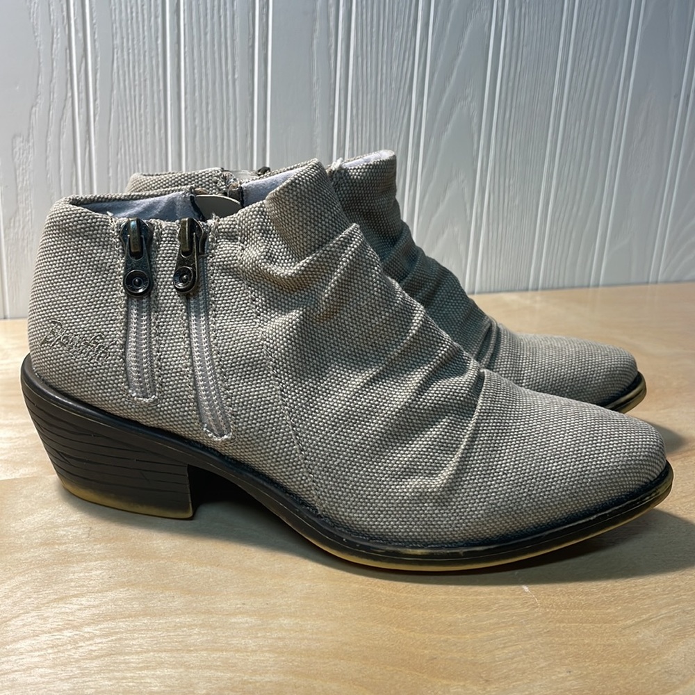 Blowfish Malibu Wander Canvas Ankle Boot - Taupe